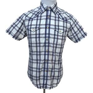 Guess Jeans Plaid Button Down Shirt Men S